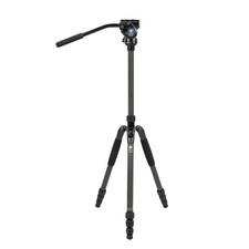 SIRUI T04S Series Carbon Fiber Tripod with VA-5 Compact Fluid Video Head T-0...
