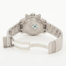 Breitling Avenger Chronograph 43 A13385101B1A1 SS SS AT black dial 4