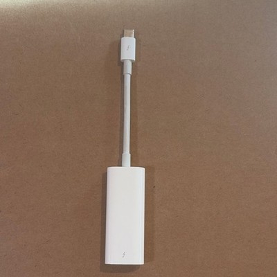 Apple USB-C to Thunderbolt Adapter White Portable