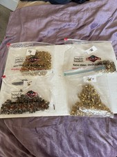 Mattatuck Prod. 850 Count Upholstery Nails Brass mix Head Pins.RARE
