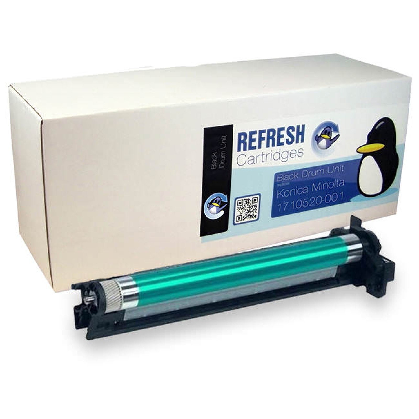 Refresh Cartridges Black Drum 1710520-001 Compatible With Konica Minolta Printer