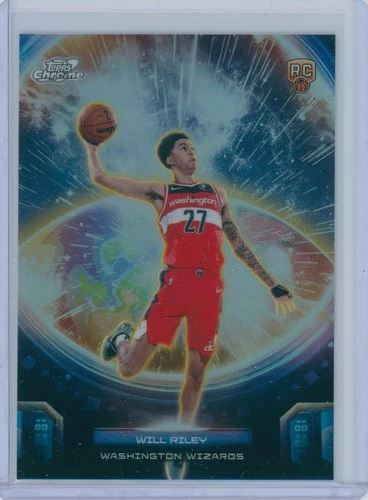 2025 Topps Cosmic Chrome Will Riley Base (RAW)