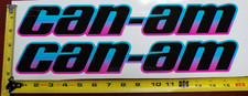 CAN-AM MAVERICK X3 R GRAPHIC DECAL STICKER USA MADE BLUE PINK GRADIENT THICK