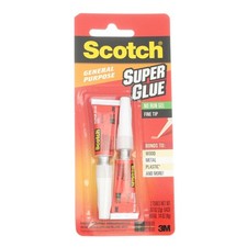 Scotch Super Glue, 0.7 oz, 2 Ct