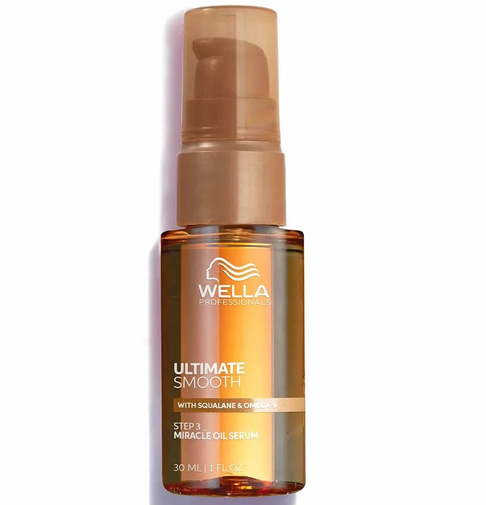 Wella Professionals Ultimate Smooth Miracle Oil Serum 30ml New
