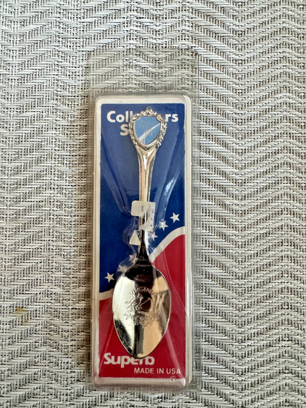 Vintage Chesapeake Bay Bridge Tunnel Souvenir Collector Spoon - Made in USA