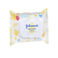Baby Disposable Hand And Face Cleansing Wipes 25 Each By Johnson's