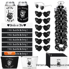 Domensi 35 Pcs Bride Or Die Bachelorette Party Decorations Till Death Do Us