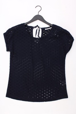   Second Life Fashion Zus van Gil Shirt für Damen Gr. 38, M Kurzarm blau  