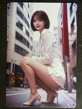 tin sign calculation Japan Rare Collectible Official Import