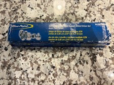 Blue-point Blpxznm389 9pc 38 Drive Triple Square Bit Stubby Socket Driver Set