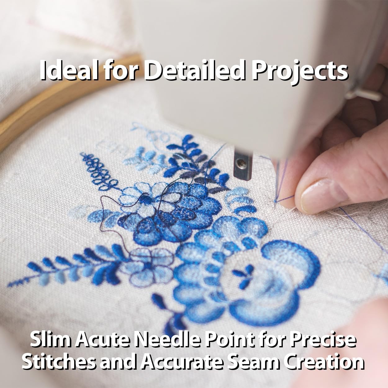 SCHMETZ Microtex Sharp Sewing Machine Needles - Quilting  Topstitching