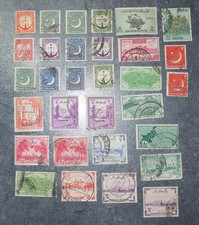 SELLOS DE PAKISTÁN fechas de 1948 - 79 buena selección y operaciones ~~L@@K~~