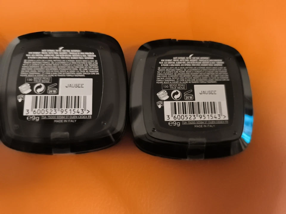 Loreal Paris Infaillible 24H Foundation In A Powder N130 Beige Peau 2 St Neu OVP - Bild 2 von 2