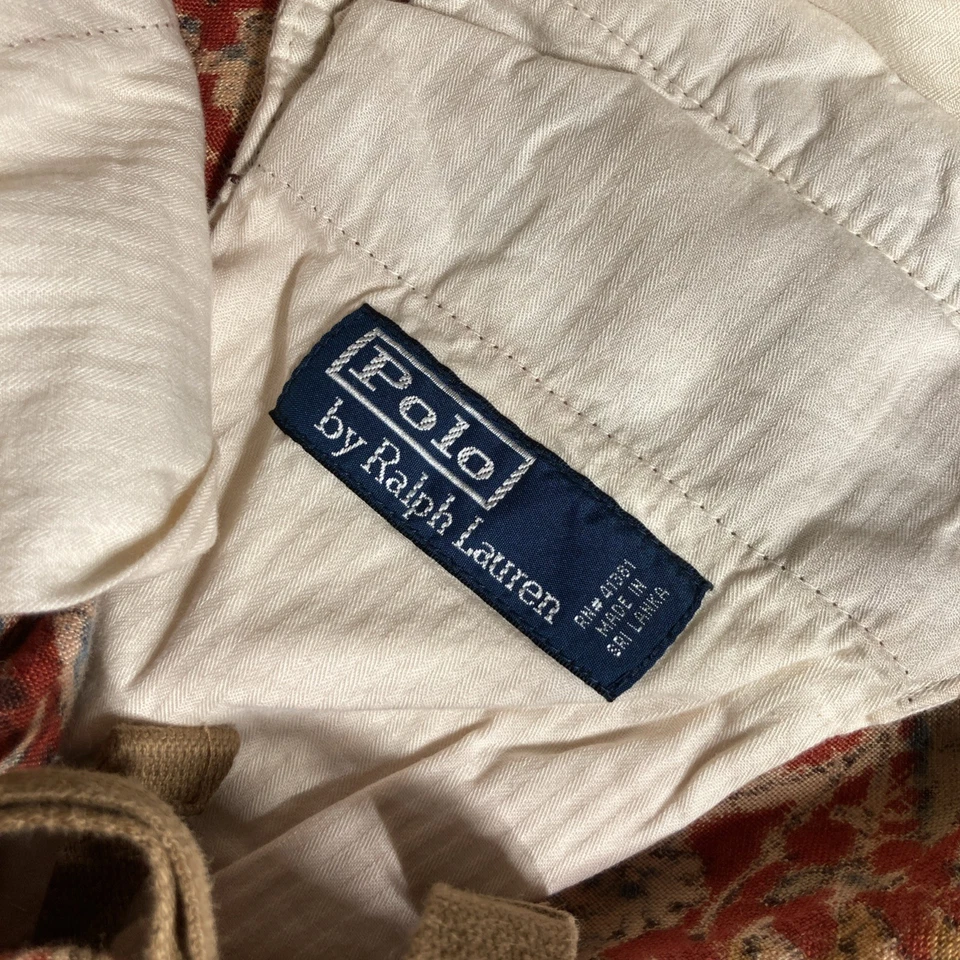 Vintage 1990s Polo Ralph Lauren All Over Print Floral Shorts Size 38 XXL - Image 4 of 4