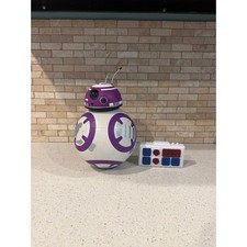 Star Wars Disney Galaxy's Edge Droid Depot Custom Astromech BB-8 Lila & Schwarz