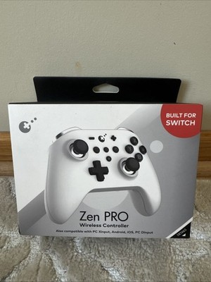 Zen Pro - Wireless Gaming Controller for Nintendo Switch - White