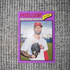 Christopher Sanchez - 2026 Topps Heritage #110 Purple Border Parallel PHILLIES