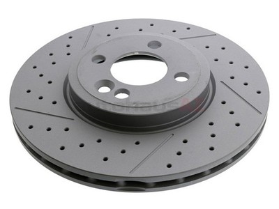 ZIMMERMANN COAT Z Disc Brake Rotor Front 34116777826 Mini Cooper