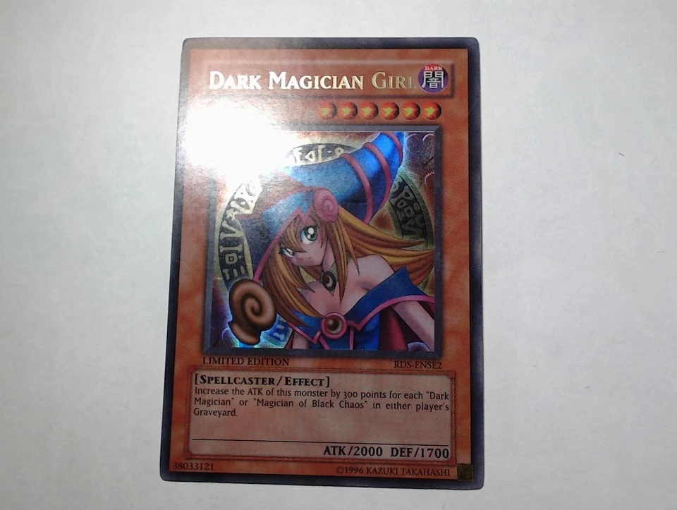 Yugioh DUNKLES MAGIER-MÄDCHEN , rds-ense2 Ultra Rare englisch NM Limitiert - Bild 3 von 4