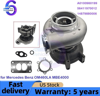 #ad Turbo S410 Turbocharger A0100960199 for Mercedes Benz Engine OM460LA MBE4000 $515.00