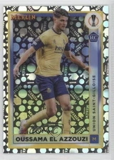 2022-23 Merlin UEFA Club Competitions Vintage Refractor Oussama El Azzouzi 10ig