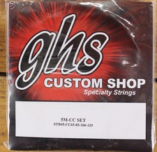 GHS 5M-CC Contact Core Super Steels 5-String Medium 45-129