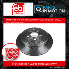 2x Brake Discs Pair Vented fits TOYOTA GT86 ZN6 2.0 Rear 2012 on FA20 290mm Set