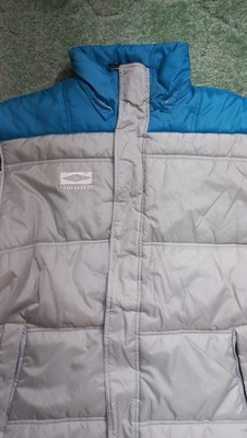 Umbro Winter Jacke Sport Jacket Jumper Top Casual Daunen Kapuze Warm Gr.L/ XL