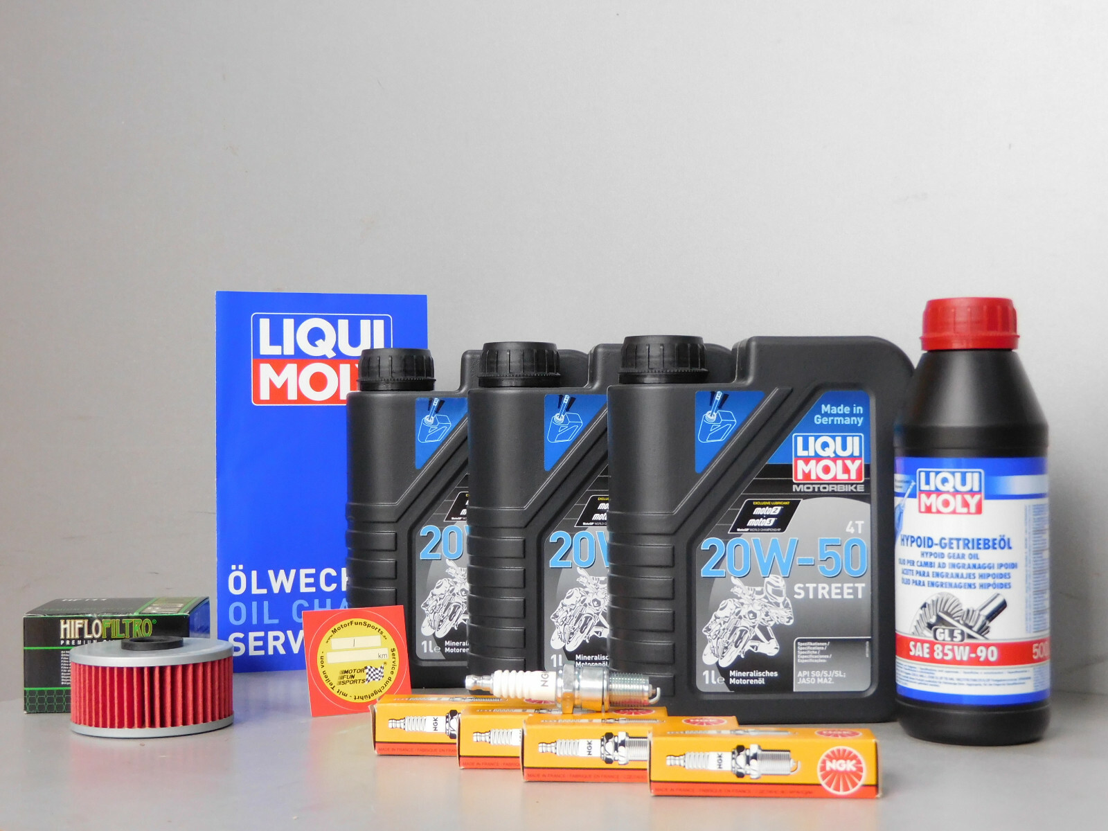Maintenance Set Yamaha XJ 750 Oil Filter Spark Plug Service Inspection