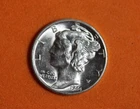 1944-D Mercury Dime #P12188