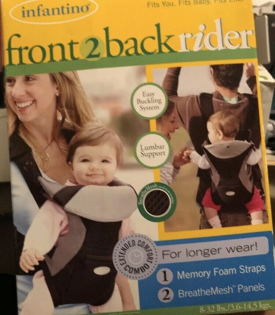 Infantino Front 2 Back rider Baby Carrier eBay