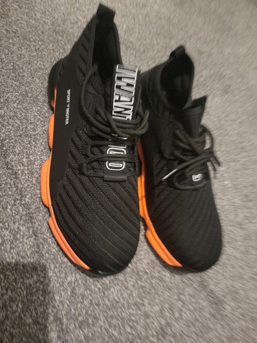 STAHLKAPPE SICHERHEIT STOSSDÄMPFEND SPORTSCHUH HERREN DAMEN STIEFEL WANDERSCHUHE 9,5