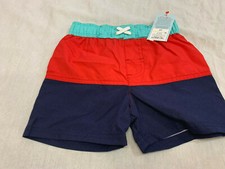 NWT CAT JACK BOYS SWIM SHORTS SIZE 2T