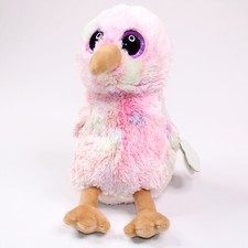 Ty Beanie Boos KIWI THE MULITCOLORED BIRD With Long Beak With Both Tags VG Shape