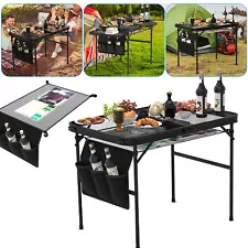 Camping Table,Grill Table, Grill Tables for Outside, Grilling Table for Outdoor