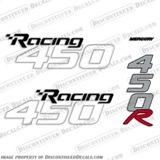 Fits 2019 - 2023 Mercury 450hp Verado Racing Decals