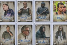 The Walking Dead Season 5 6 7 8 Evolution - Autograph & Relic Card Selection   