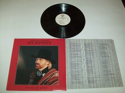 MICHAEL MARTIN MURPHEY - River Of Time 12  Record Album 1988 NM VINYL