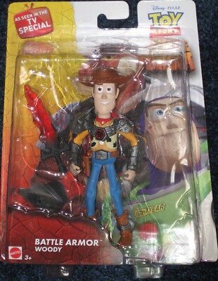 New Battle Armor WOODY Disney Pixar TOY STORY That Time Forgot