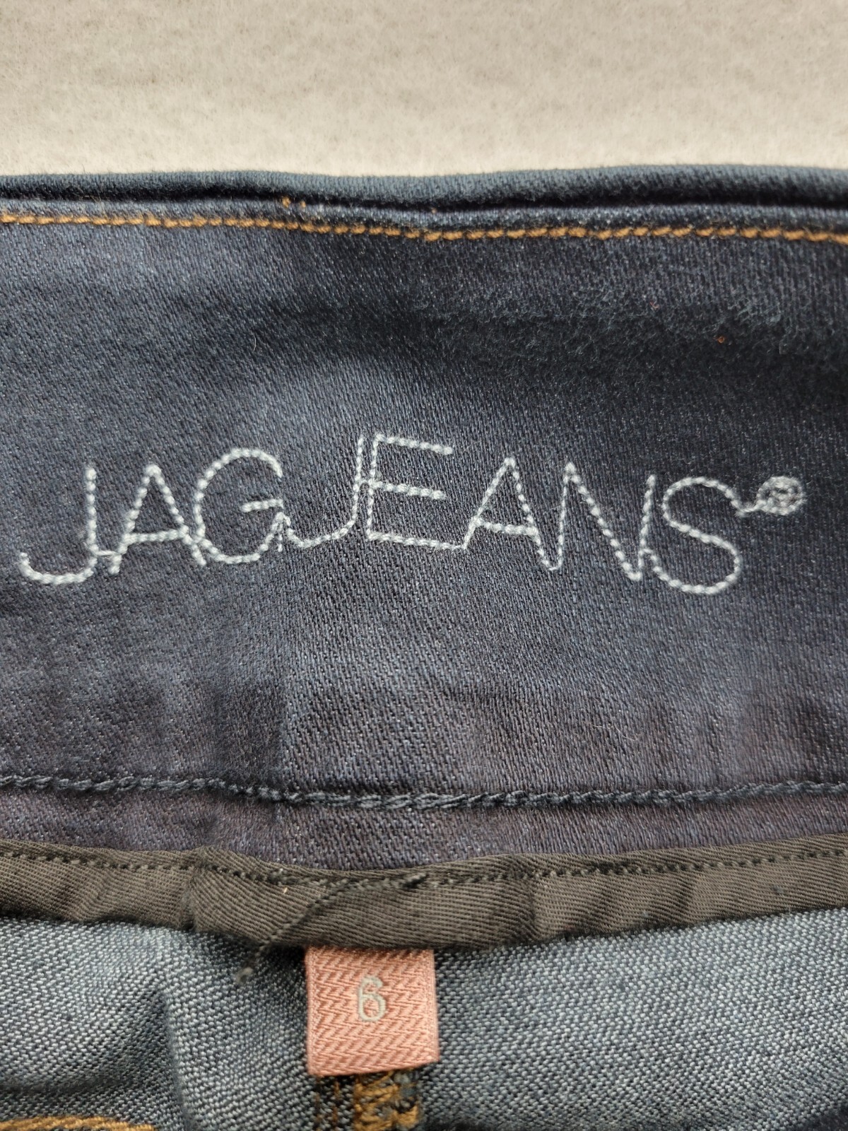 Jag Jeans Women Jeans 6 Blue High Rise Skinny Dark Wash
