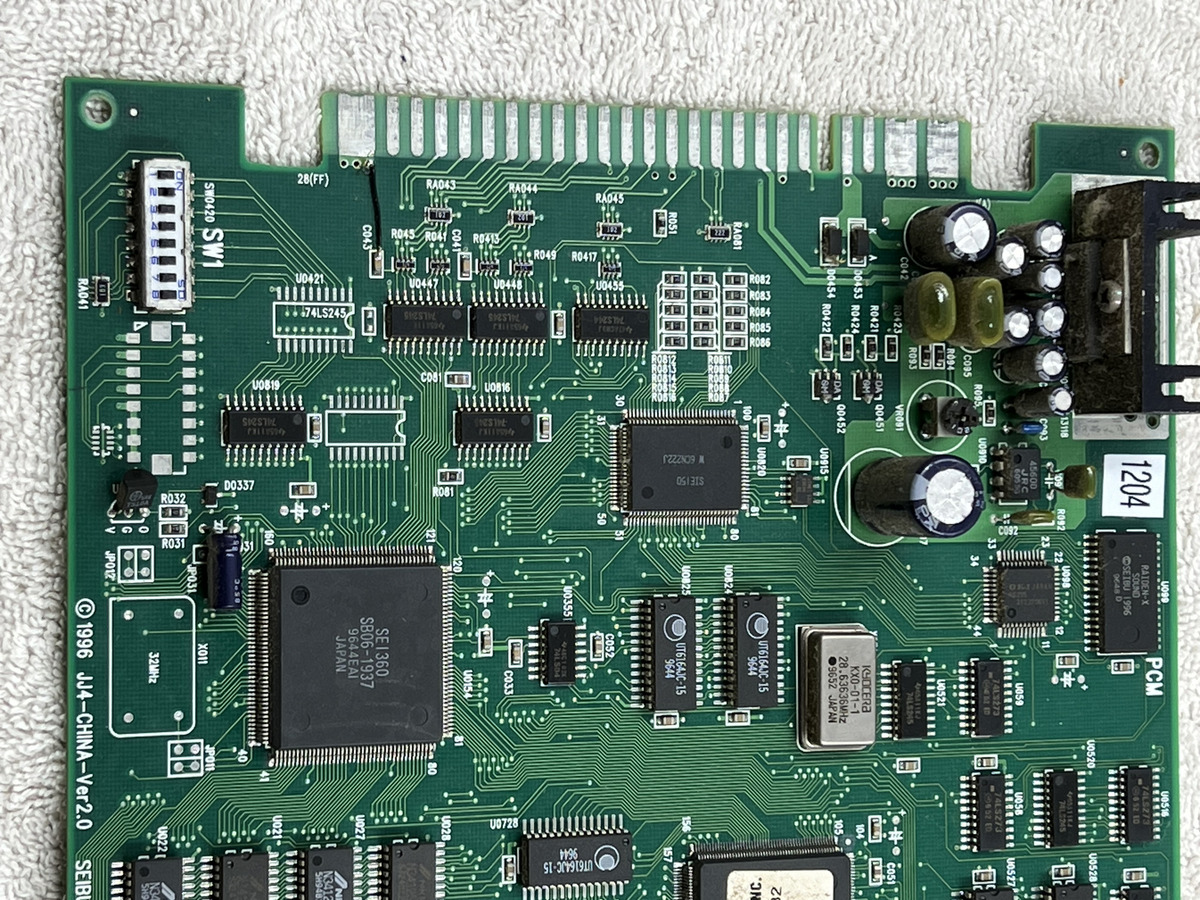 Raiden DX Arcade Circuit Board PCB SEIBU KAIHATSU Game Raiden DX Arcade Circuit Board PCB SEIBU KAIHATSU Game