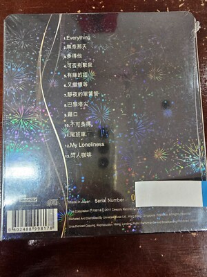 Faye Wong 王菲 Shirley Once More 24K Gold CD Limited Numbered