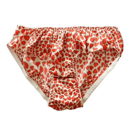 Yavorrs 6pcs Women's Floral 100 Silk Bikinis Panties S M L XL 2XL