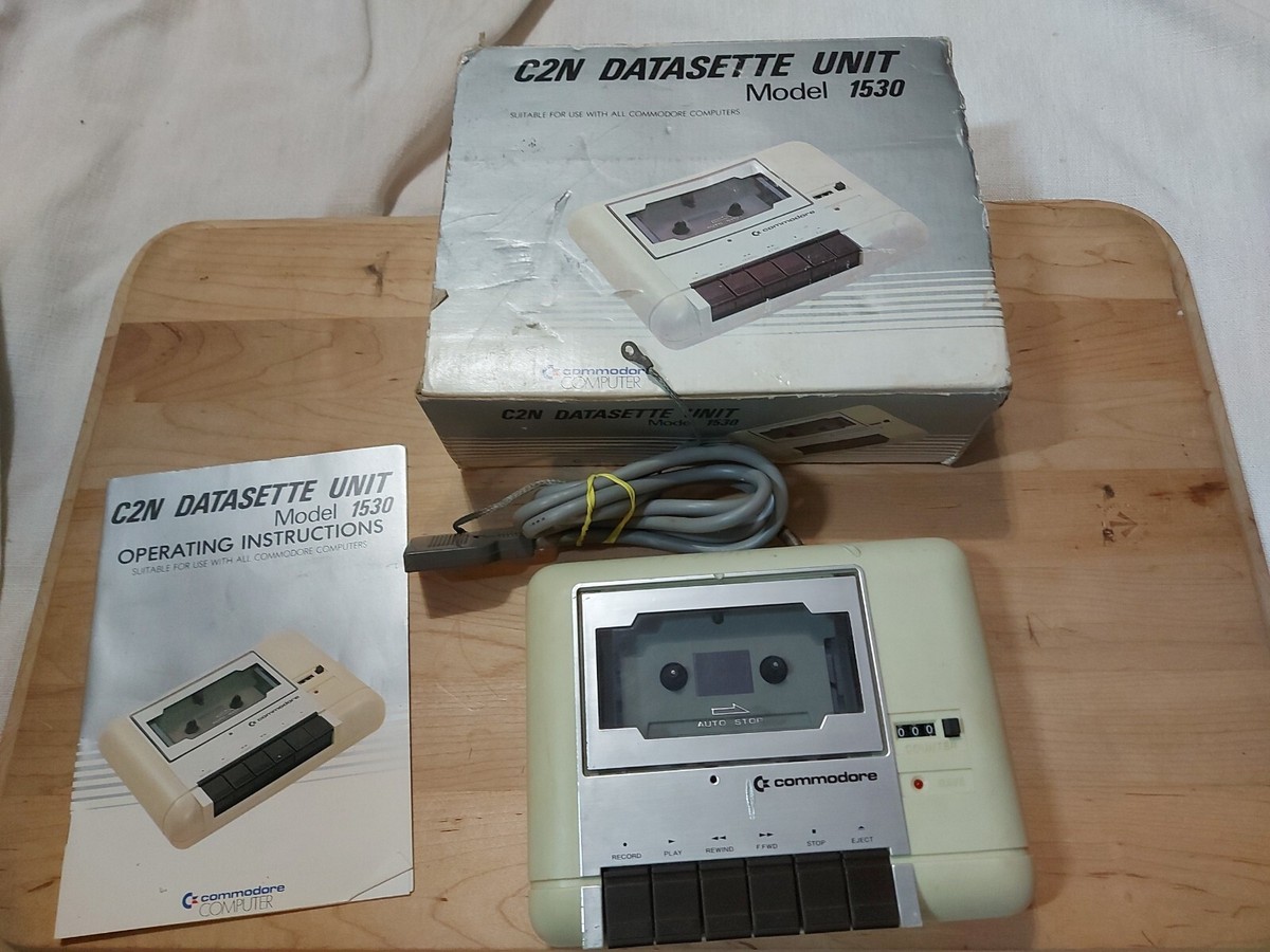 COMMODORE DATASETTE 1530 Cassette Recorder C2N for Commodore 64