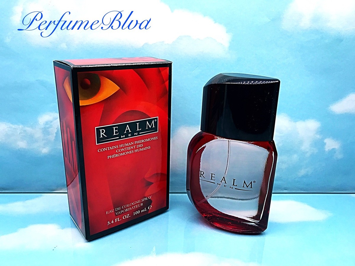 REALM BY EROX 3.4 FL.OZ.100 ML EAU DE COLOGNE SPRAY FOR MEN NEW IN