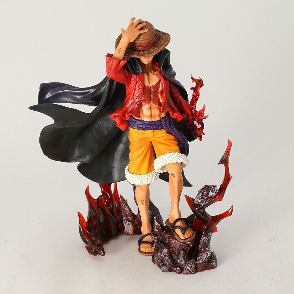 Anime One Piece Luffy Zephyr Banpresto Action Figure Model Pvc Big