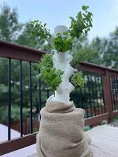 Modular Vertical Hydroponic Tower | 15, 20, 25, 30 Pots