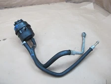 🥇97-03 BMW E39 540i M62 POWER STEERING RESERVOIR TANK BOTTLE W/ HOSE PIPE OEM