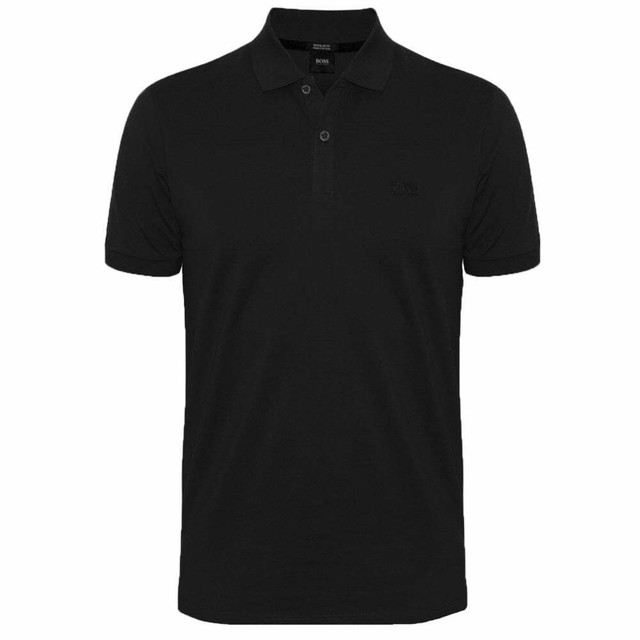 black hugo boss polo shirt sale